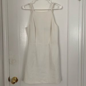 White French Connection Whisper Light Square Neck Dress